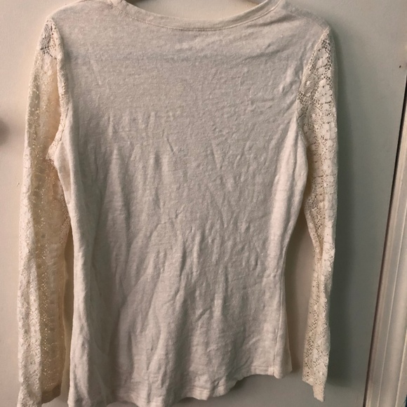 Prana lace long sleeved top - Picture 2 of 2